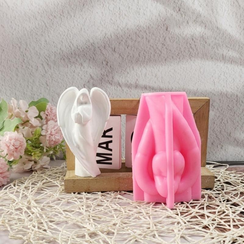 Angel Wing Silicone Molds for Handmade Candle Soap Home Decoration Multipurpose Silicones Moulds for Epoxy Resin Craft