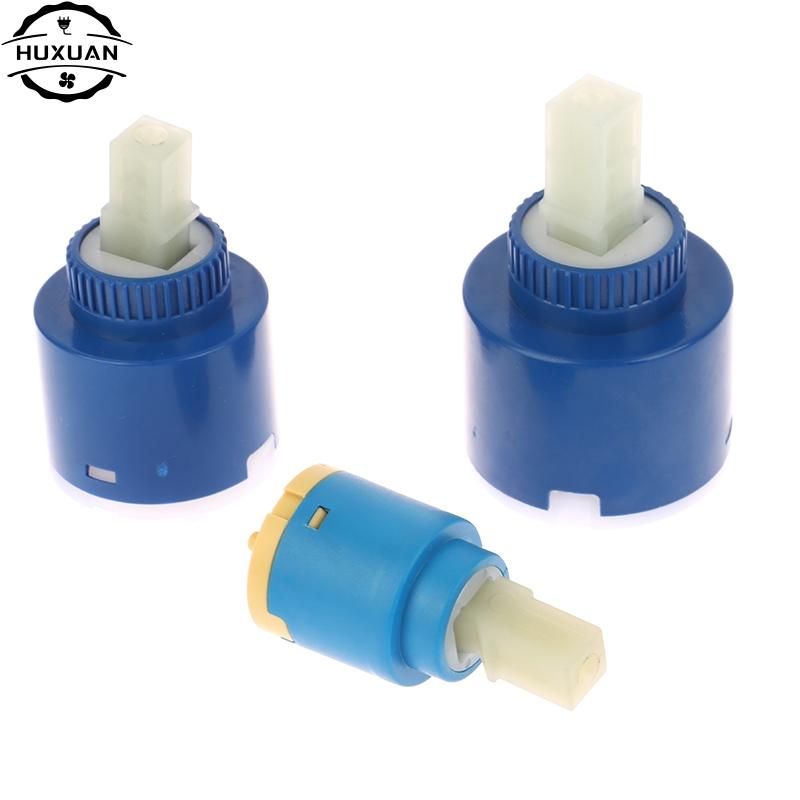 25/35/40mm Ceramic Disc Cartridge Mixer Faucet Thermostatic Cartridge Faucet Disc Valve PP Plastic Ceramic Cartridges For Mixer