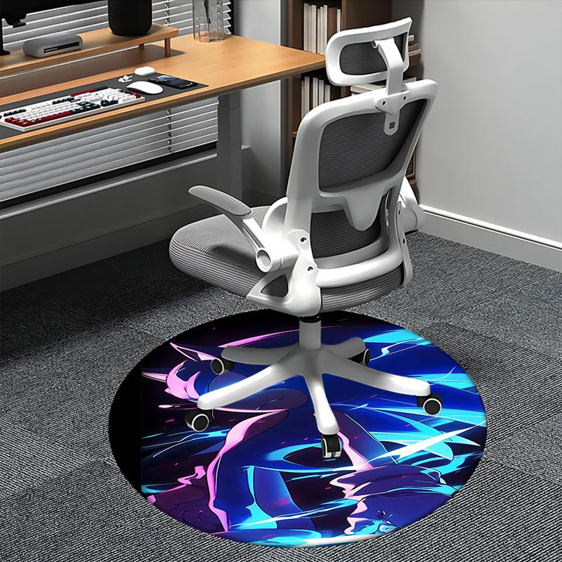 

Sonic the Hedgehog,Sonic Artwork Chair mat Round Rug Office carpet, Non slip, Suitable for Living Rooms, Bedrooms Decor.1205490a 80cm by 80cm