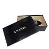 CHANEL Houndstooth pattern leather pumps black leather Used