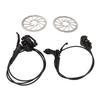Hydraulisches Scheibenbremsen-Kit Mountainbike-Scheibenbremsen-Set für Fahrräder mit kleinen Rädern und festem Gang