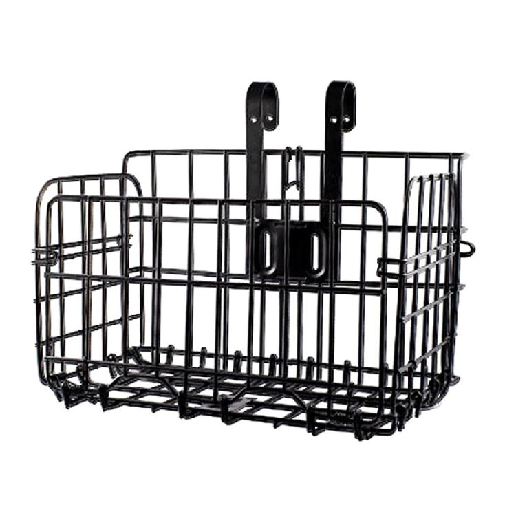 Mountain Bike Basket Replacement Front and Rear Hanging Basket Mountain Bike Folding Storage Basket Easy to Install 1