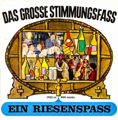 LP Record VARIOUS - Das Grosse Stimmungsfass (Ein Riese 1431FASS Fass Germany Pop Used