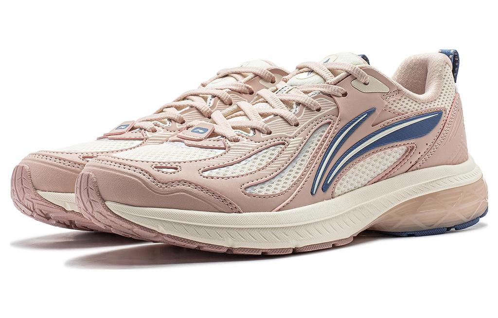 Women's Sneakers Li-Ning Li Ning Fuyao V2 Cushioning Slip Resistant Abrasion Resistant Low top Running Shoes