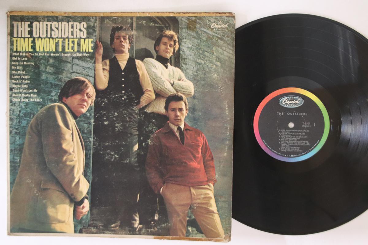 

LP Record OUTSIDERS - Time Won t Let Me T2501 CAPITOL 1966 US Rock Used