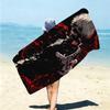 1Pc Tokyo Ghoul Artwork Beach Towel Microfiber Beach Towel Thin Absorbent For Beach Swimming Yoga Bath Sports 091757