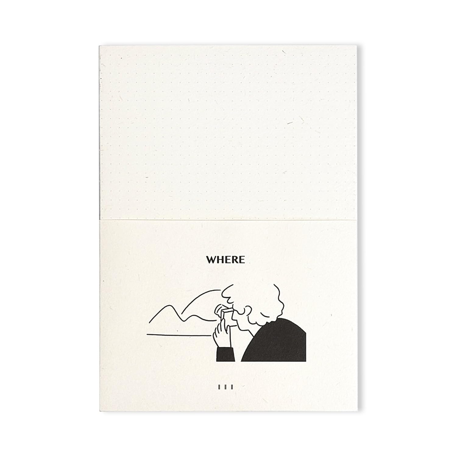 

Neo smartpen compatible N Notebook and Go A5 dotted stylish notebook (Write Digital), size, lines, thread-bound, [FIKIDIA Writer s Note] синий