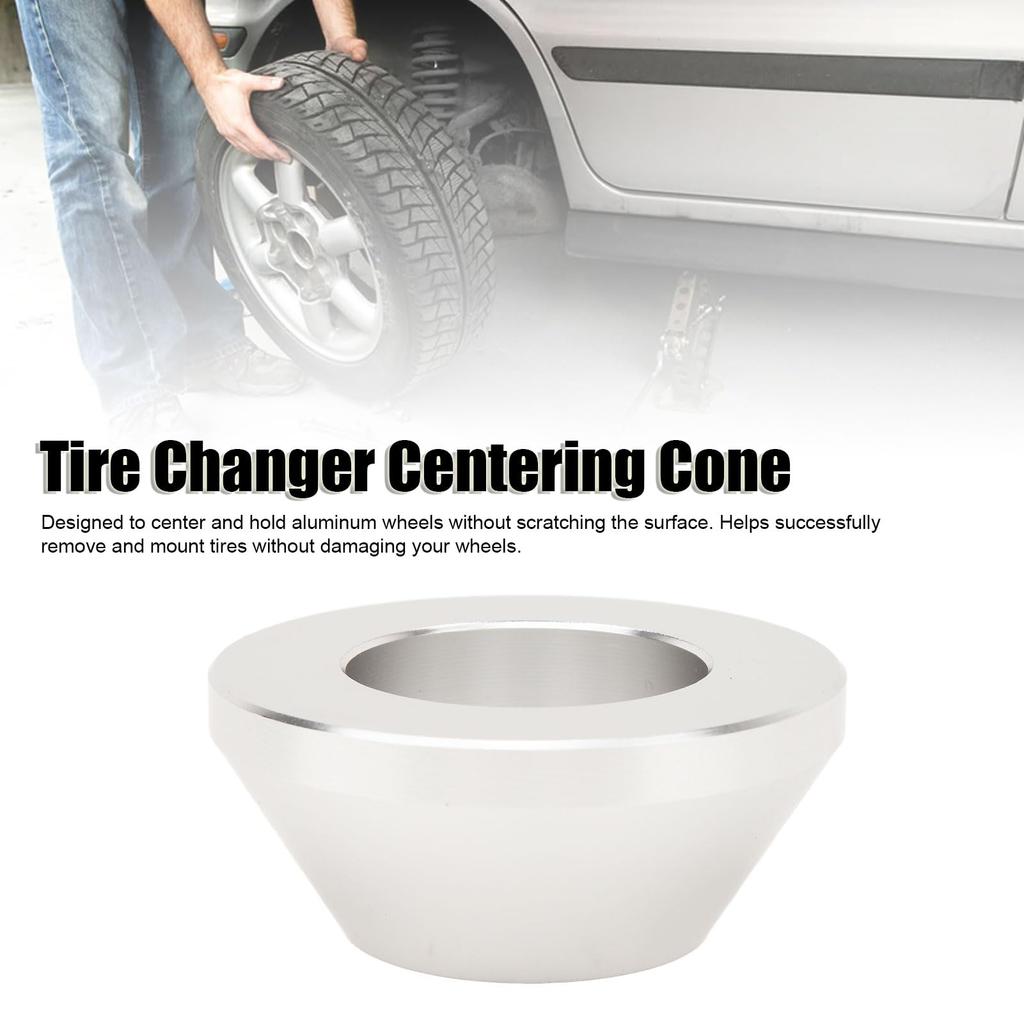Billet Aluminum Centering Cone, Manual Tire Changer Centering Cone Billet Aluminum Wheel Balancer Hold