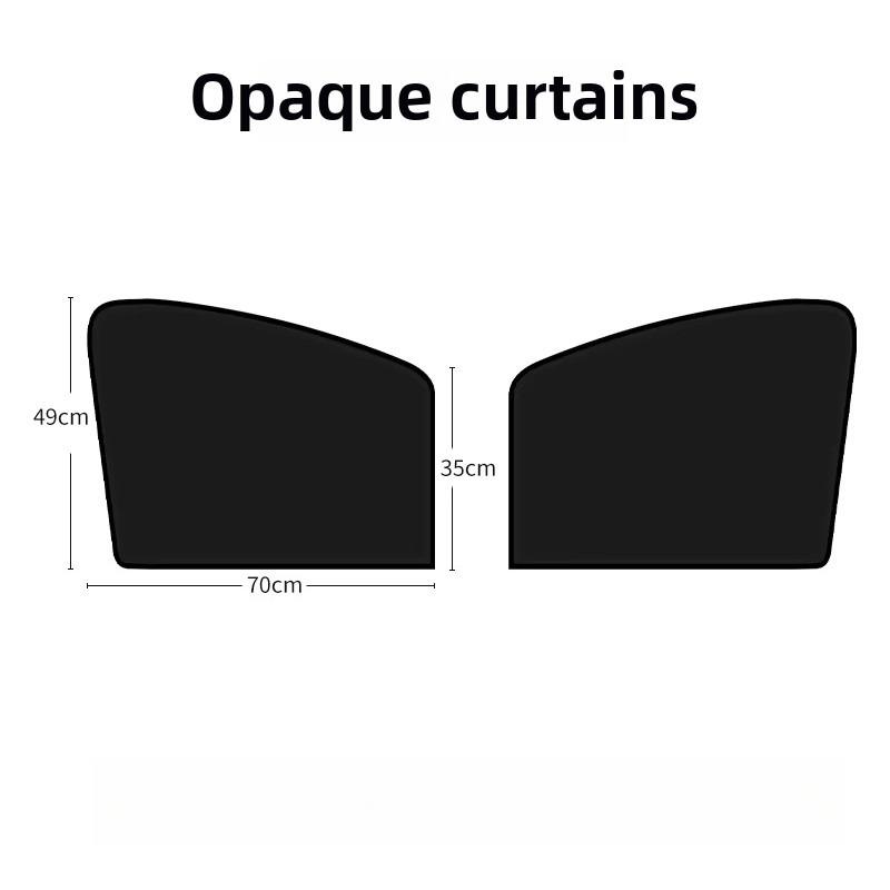 Magnetischer Sonnenschutz für Autofenster, Sommer-UV-Schutz, Netzvorhang für Seiten-, Vorder- und Heckscheibe, Schutzabdeckung, Autozubehör