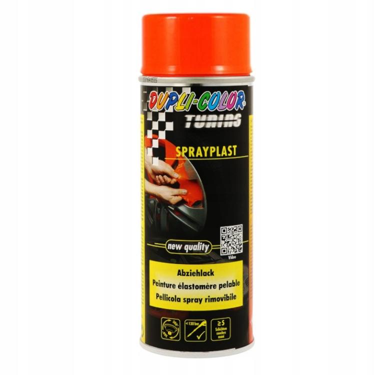 Motip Liquid Rubber Spray Foil Sprayplast 400ml Orange