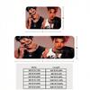 Hongjoong Print Flannel Kitchen Mat Christmas Soft Area Rug Non Slip Floor Carpet Home Decoration