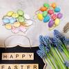 12x Easter Decorations Tree Ornament Colorful Foam Party Decoration Easter Decoration for Party Kitchen Holiday Easter Decor