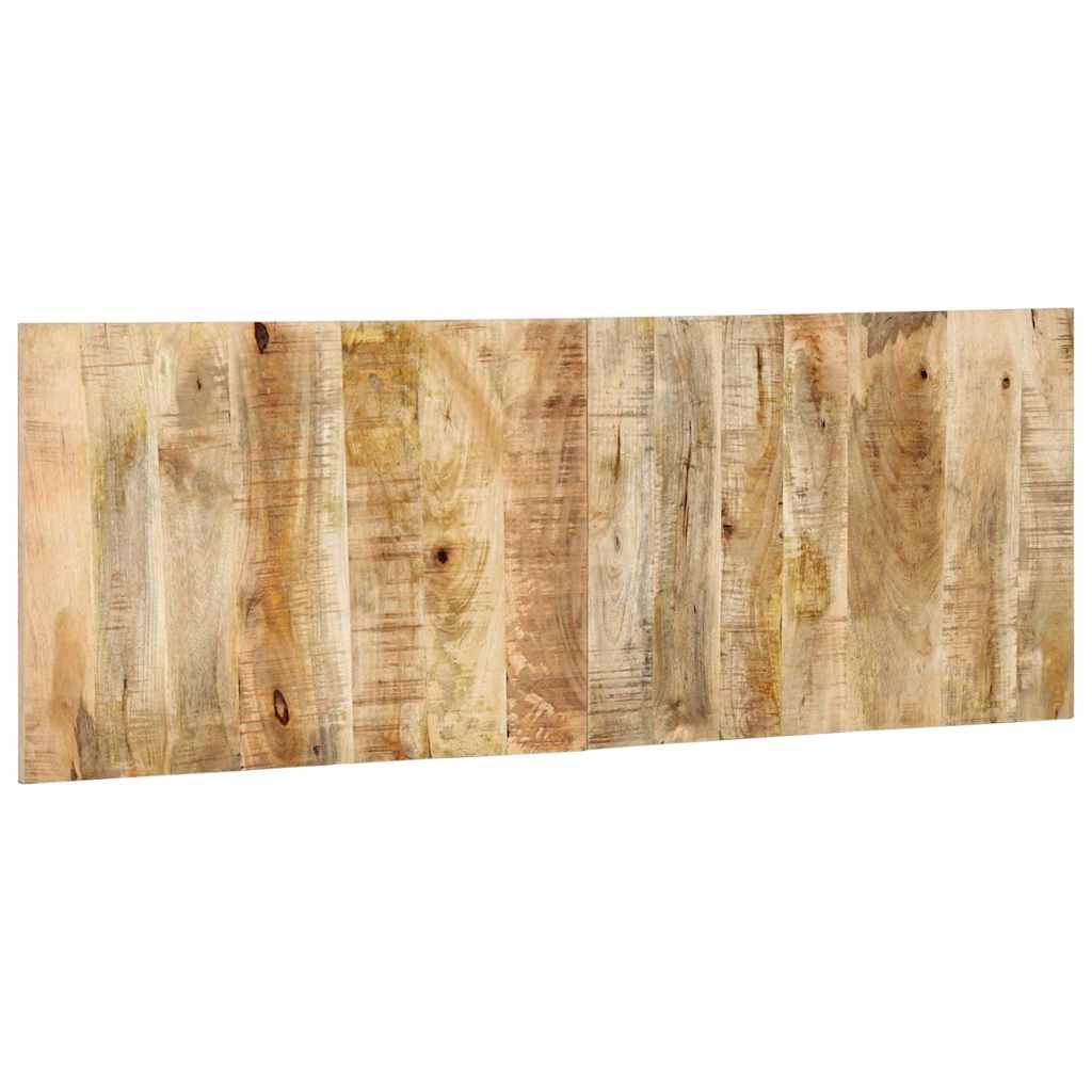Headboard 140 cm Solid Raw Mango Wood
