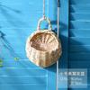 Handwoven Willow Wall Hanging Basket Decor Indoor Plants Rustic Boho Home Small Medium Large Sizes