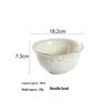 Set de Veselă Ceramică în Stil European cu Relief: Farfurii de cină, Boluri de orez, Boluri de salată și Farfurii pentru friptură