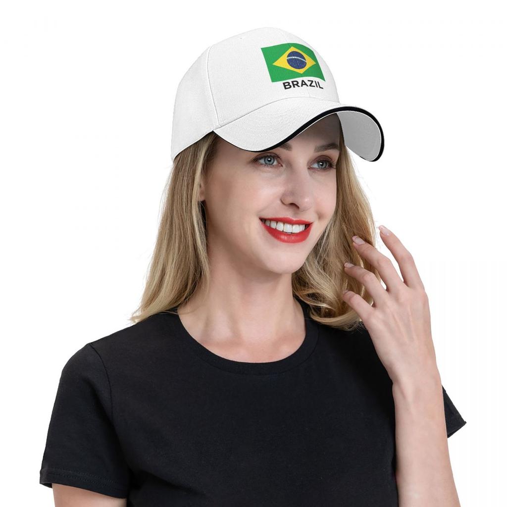 Brazil Soccer Team Football Brazilian Flag Cap Fashion Casual Baseball Caps Adjustable Hat Hip Hop Summer Unisex Baseball Hats