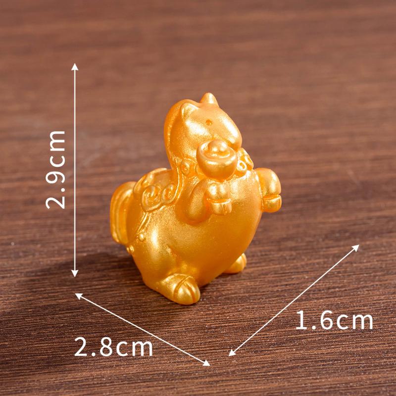 

2026 Новый Креативный Лошадь Милая Статуэтка Брелок Подвеска Домашний Офисный Настольный Декор Забавные Игрушки Подарок для Вечеринки A4