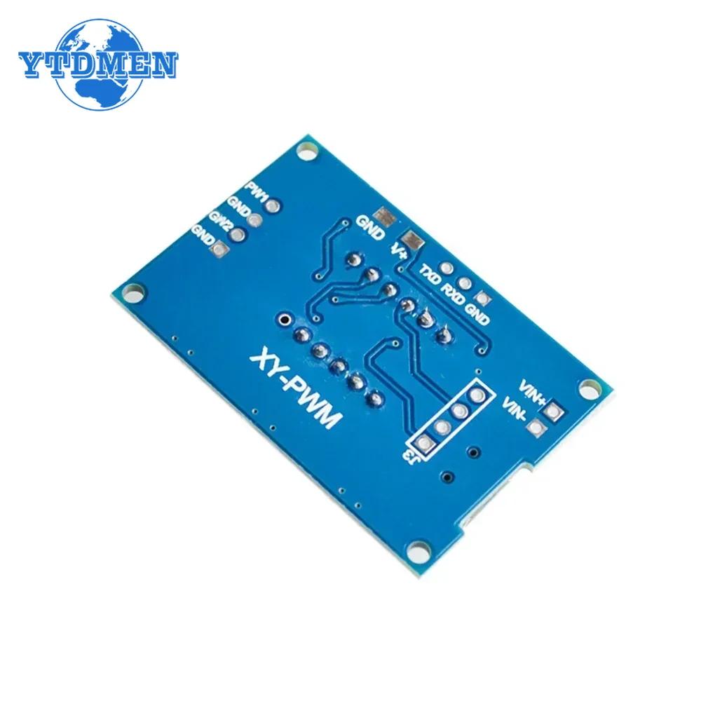 PWM Signal Generator PWM Pulse Frequency Duty Cycle Adjustable Module LCD Display 3.3V-30V PWM Board Module