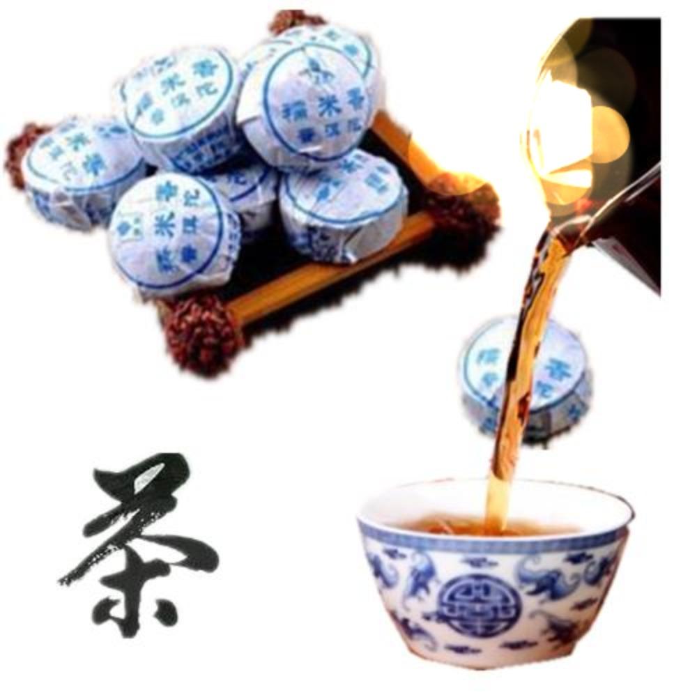 100g Chinese Ripe Puer Tea Mini Tuo Yunnan Black Fermented Balls
