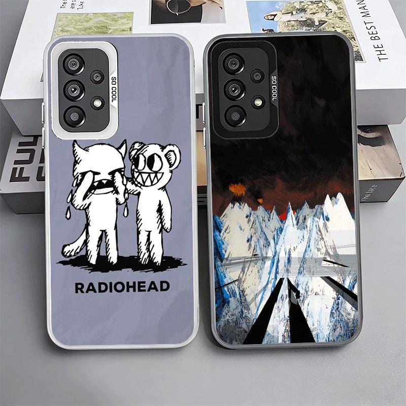 R-Radiohead Bnad Soft Phone Case for Samsung A17 A16 A15 A14 A13 A57 A56 A55 A54 A53 A37 A36 A35 A34 A33 A26 A25 A24 A23 A52