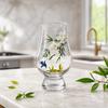 Transparent Glass Stemmed Glass Exquisite Tea Cup Glassware Cocktail Glass  Bar