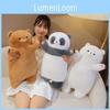 Bear Long Panda Plush Toy Cartoon Animal Stuffed Doll Bedroom Decoration 60cm