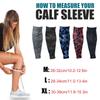 Bracetop 1 Pc Sports Compression Leg Sleeve Football Basketball Running Calf Support Stretch Knee Pads