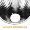 LED Light Reflector Cup Aluminum Spotlight Flashlight Replacement Reflector Cup Lampshade Part for Indoor Precision Lighting