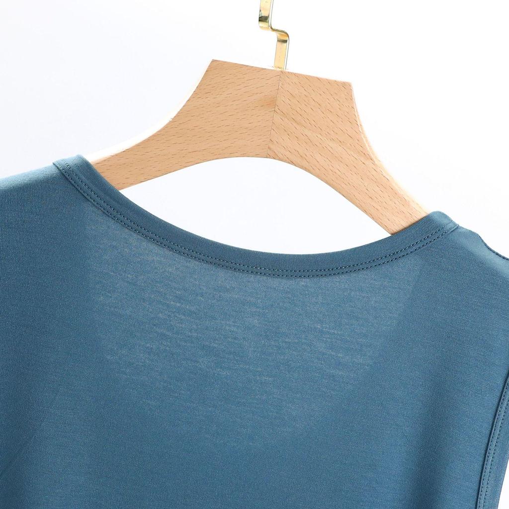 Pánské nadměrné velikosti Slim Fit modální tílko - Bez rukávů Letní sportovní základní vrstva Spodní tričko 2023