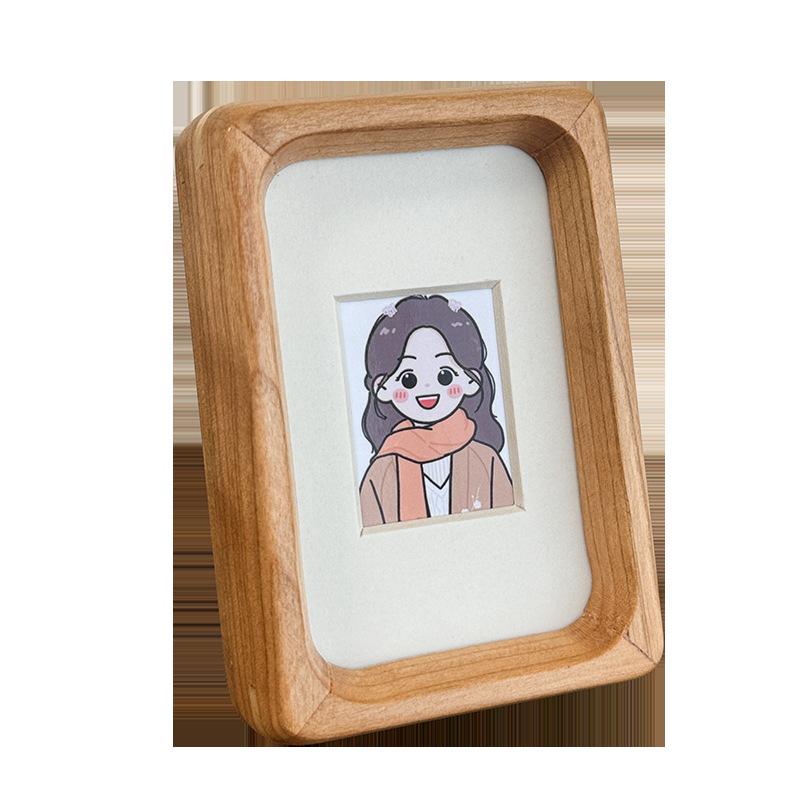 Black Walnut Solid Wood Photo Frame Magnetic Mortise Tenon Design Easy Replace Photo Living Room Photo Wall Art Painting Display