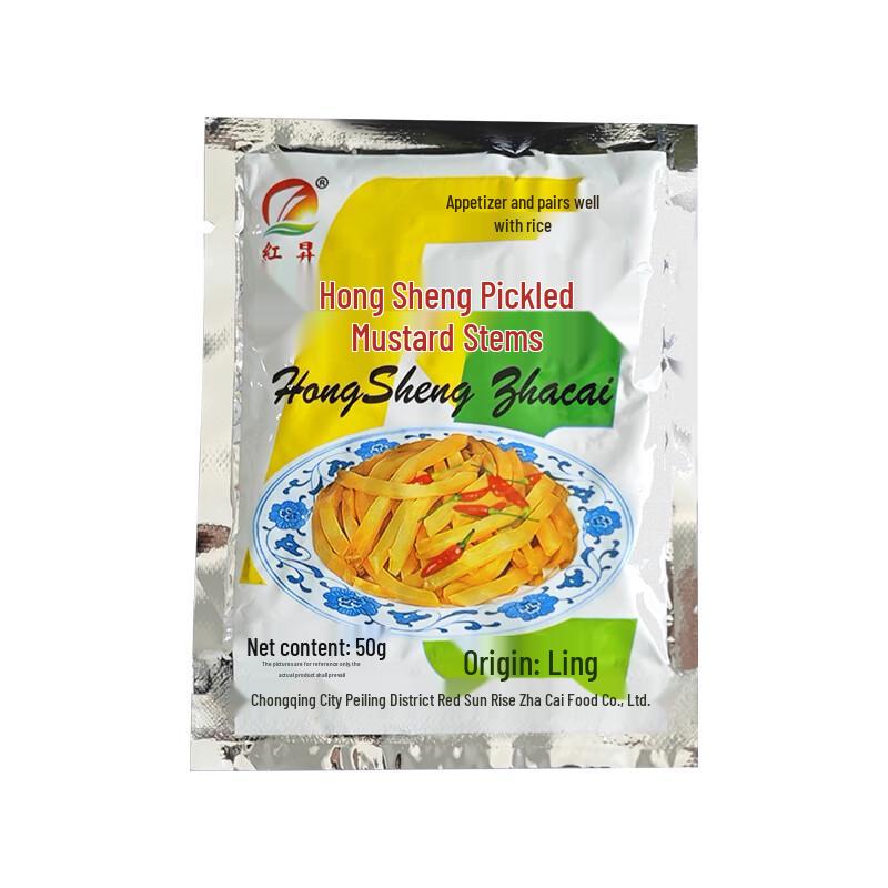 Hong Sheng Crispy Spicy Fuling Zha Cai Preserved Mustard