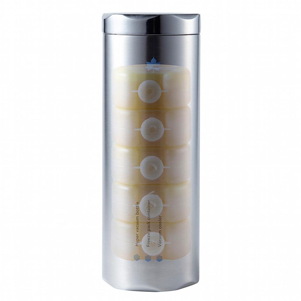 LOGOS Keep Cylinder Cooler Box 81287600 Silver Sub-Zero