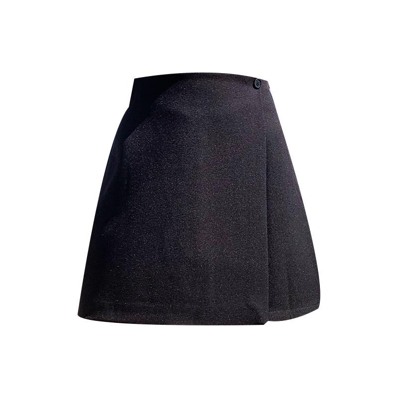 Slim Fit High Waist A-line Mini Skirt - Irregular Bodycon Design for Spring/Summer 2025