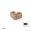 80 Pezzi Blocchi da Costruzione Fai da Te Mattoncini Spessi Figure Mattoncini 1+2 Punti Educativi Creativi Dimensioni Compatibili Con 98283 Giocattoli per Bambini