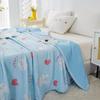 Air Condition Thin Blanket Summer Quilt Cover Cool Summer Cotton Quilt King Size Lace Free Shipping Down Blue Bedding Set Washed