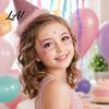 Eye Tail Stickers 5 Sheets Glitter Butterfly Stickers Temporary Face Tattoos for Kids Party Kids Cartoon Decals Festival Makeup Decor Easy Makeup