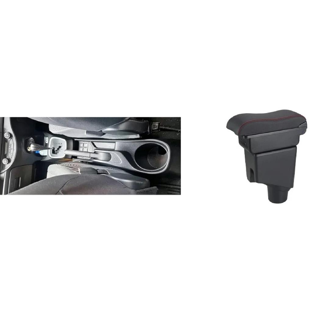 For Toyota Yaris Hybrid Armrest Box 2015-2023 Car Center Console Storage Box USB Charging Interior Retrofit Accessories Parts