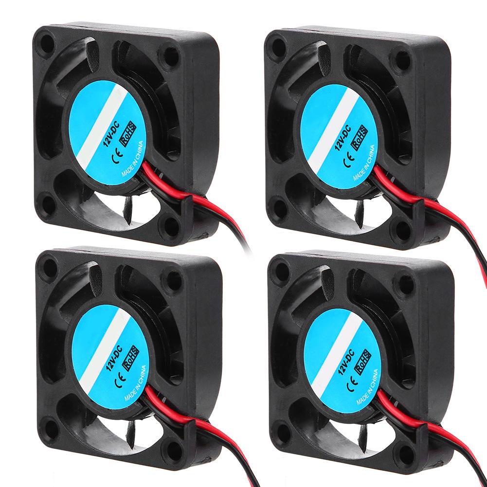 4Pcs 3D Printer Assembly Part for Makerbot High Speed Cooling Fan 12V 7000RPM 6.7CFM