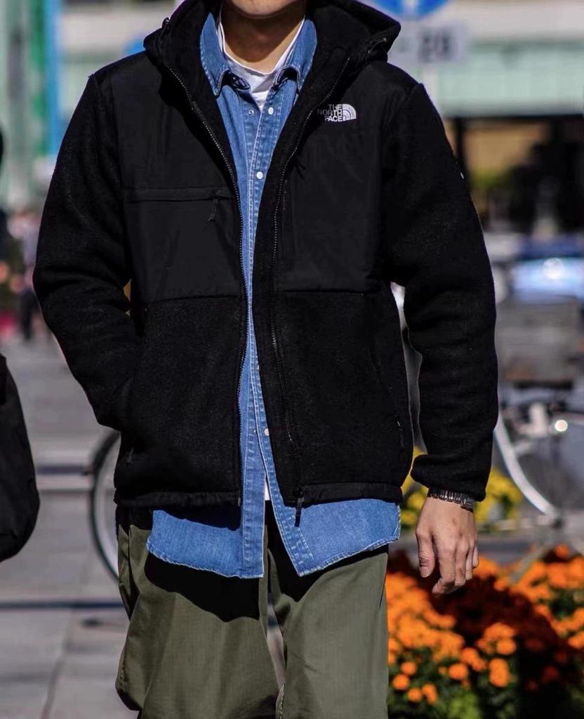 Barevná bunda s kapucí z jehněčí vlny – Sportovní fleecová streetová móda