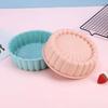 Charlotte Cake Pan Nonstick Silicone Round Cake Mold for Cheesecake Chocolate Cake Rainbow Cakes Tarts Pies Bread Mousse Easy Clean Durable Bakeware