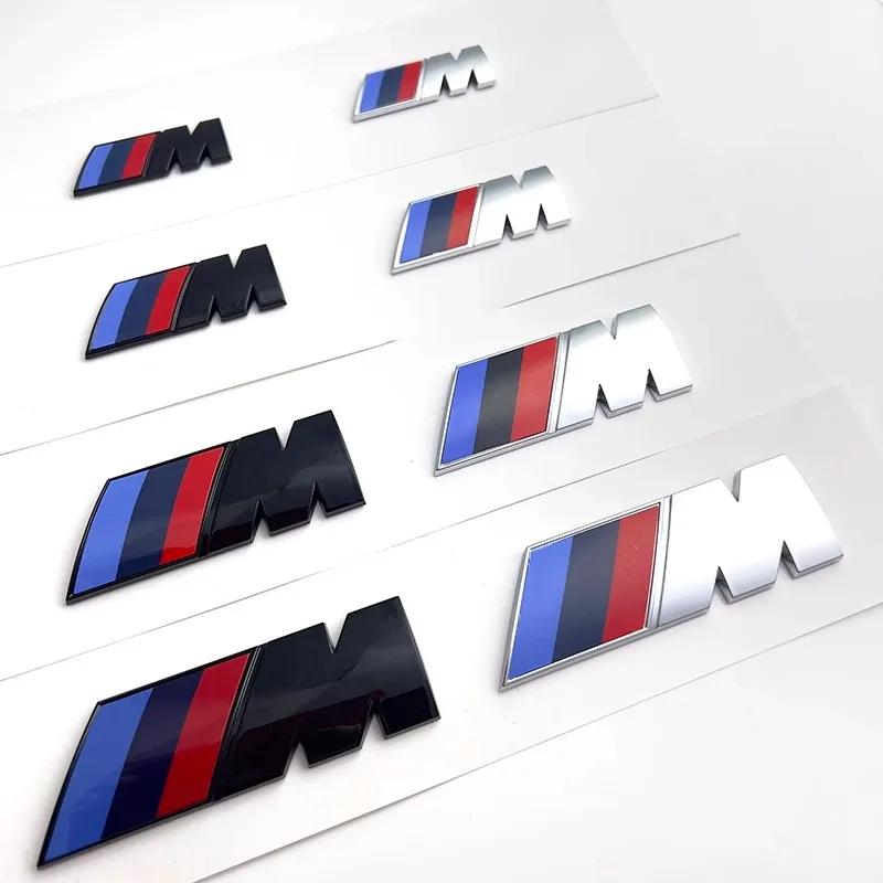 M Sports Sticker Car Accessories Sticker Styling For BMW M LOGO Fender Emblem Badge Rear Trunk Badge 1 3 5 Series X1 X3 X5 X6m AS2