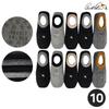 Arnold Palmer Women's Non-Slip Thick Plain Pile Winter Socks 10 Pairs Made In Korea
