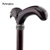 Brown Wood Eagle Wooden Fashion Stick Decorative Vampire Cospaly Party Wood Walking Cane Halloween Mace Wand Crosier 91cm