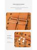 Autumn 2025 Women's Niche Leather Double Shoulder Backpack - High-End, Large Capacity for College Students