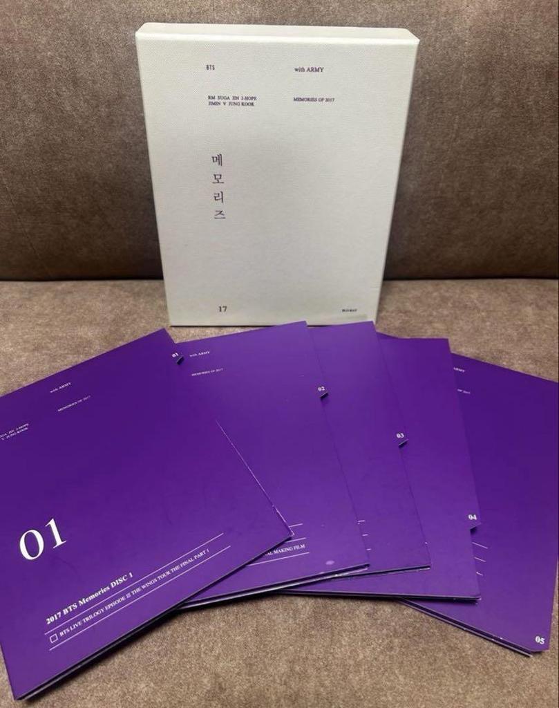 [USED] BTS MEMORIES OF 2017 Blu-ray with Japanese subtitles