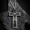 Openklapbare Kruis Hanger Ketting met Geheim Vak Charme Sieraden Ketting Hanger