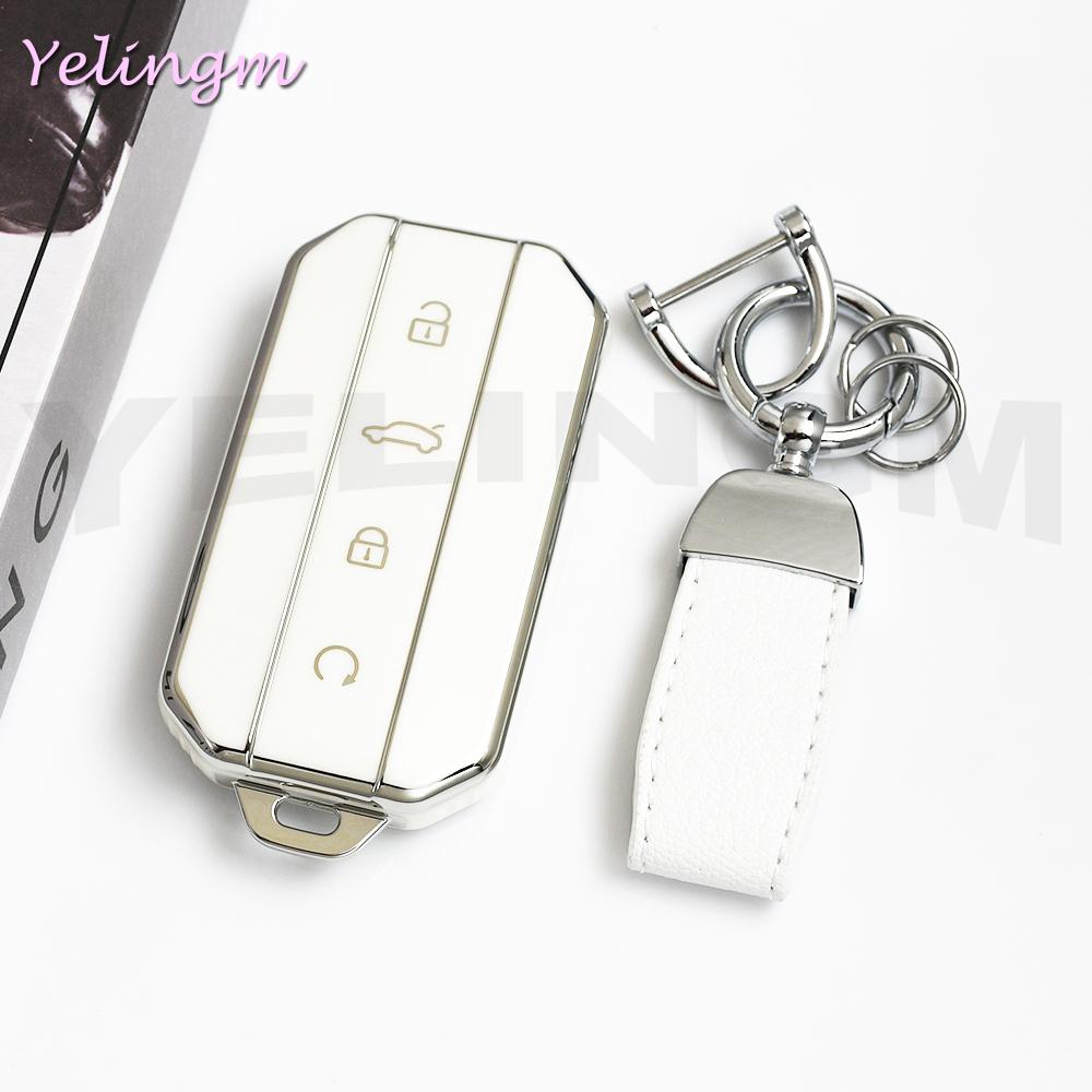 Tpu Car Key Case Bag Shell Cover Holder for Chery Jaecoo J7 J5 7 5 Fashion Car Remote Key Protection Keyless Accessories