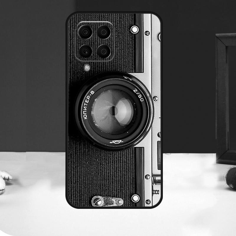 Retro Vintage Camera Case For Samsung Galaxy M14 M34 M54 M13 M53 M56 M52 M32 M16 M11 M21 M31 M35 M12 M15 M36 M55