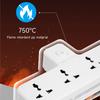 6-in-1 Cube Electrical Extender Outlet Power Adaptor Household Multi Plug Extension SocketPD3.0 20W USB Wall Charger