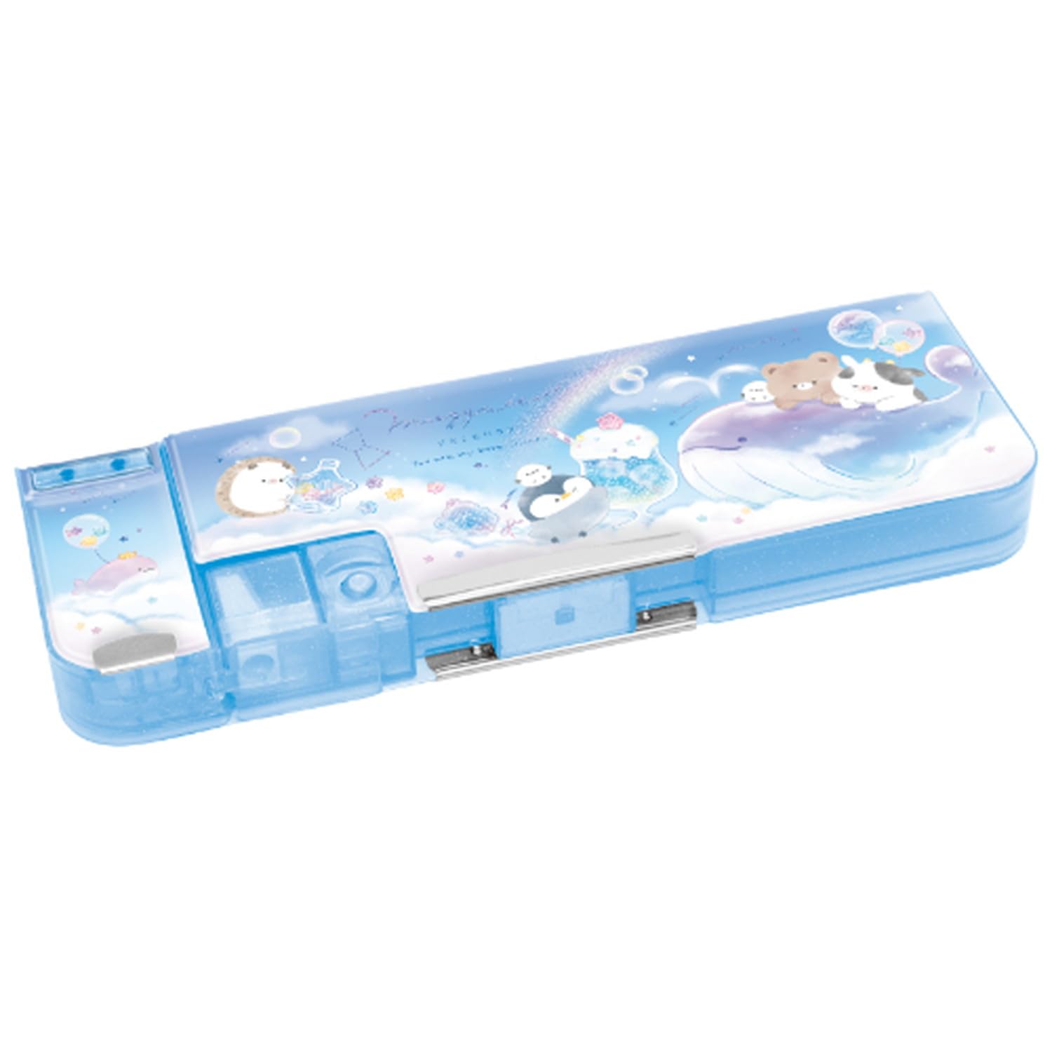 

soft pen case A Mugyutto Friends Double-sided